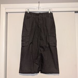 Brandy Melville Brown Cargo Skirt